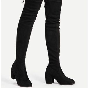 Belle High-quality Flannel Over-the-knee Boots